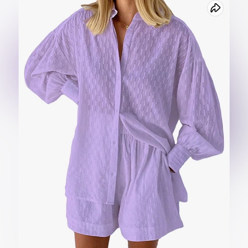 Two Piece Shorts Set